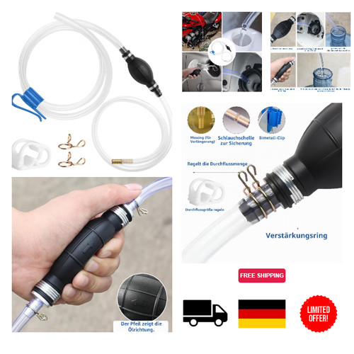 Handpumpe benzin - benzin, 2m